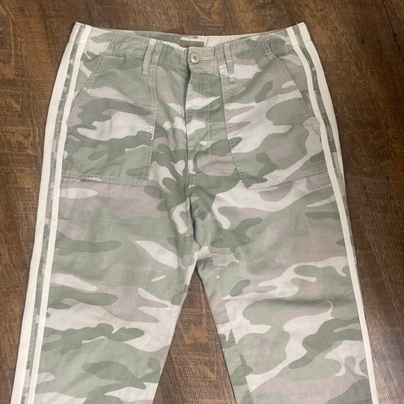 Mother The Shaker Chop Crop Fray in Desert Print SZ 30 - Picture 8 of 12